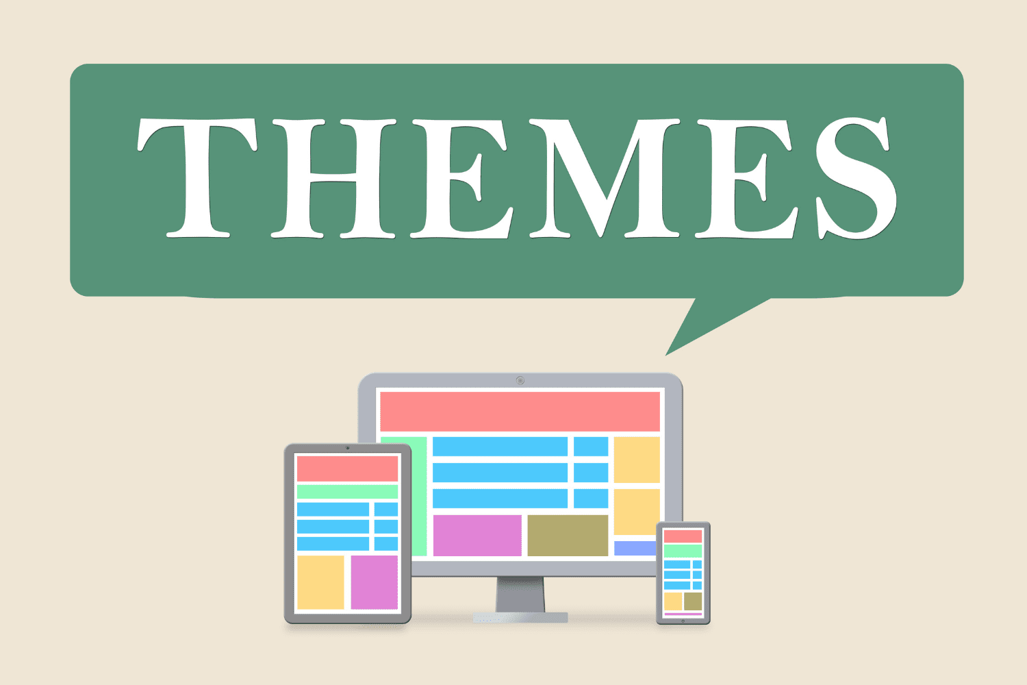What is a website ‘theme’?